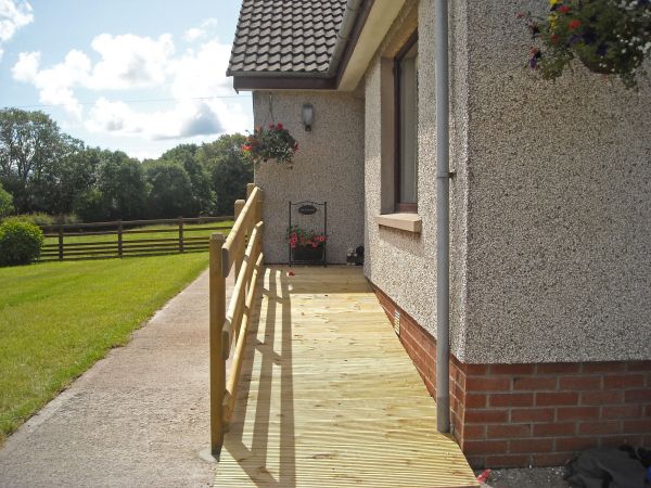 Cost of Hardwood Ramp Installation in Ellicott City