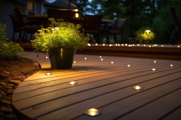 Ground Level Deck Construction in Ellicott City